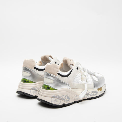 MASED SILVER 7006 SNEAKERS DONNA IN PELLE