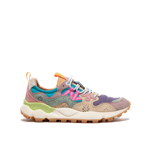 YAMANO 3 ROSE VIOLET SNEAKERS DONNA IN PELLE