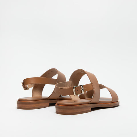 86P1 CUOIO SANDALO DONNA IN PELLE