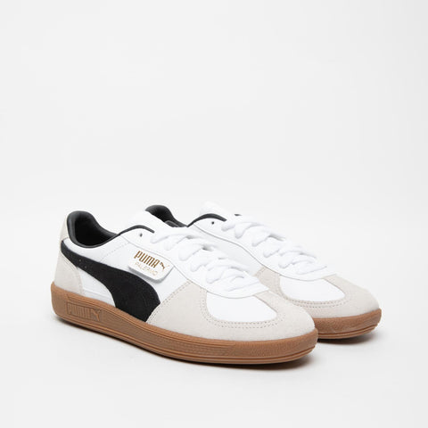 PALERMO LTH BIANCO/NERO SNEAKERS UNISEX IN PELLE