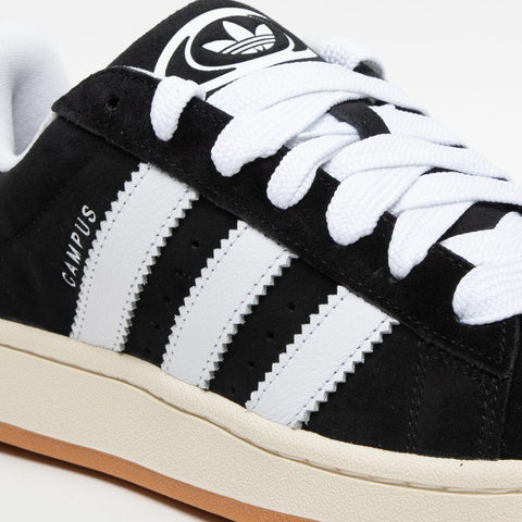 CAMPUS 00S CBLACK/FTWWHT/OWHITE SNEAKERS UNISEX IN PELLE