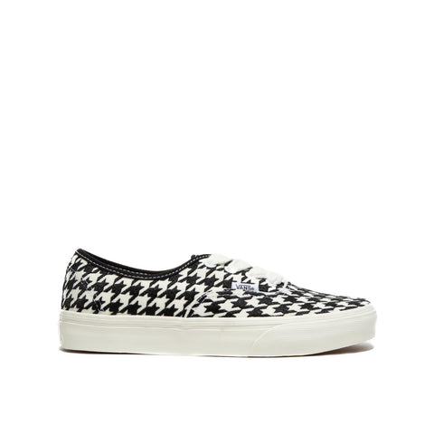 AUTHENTIC HOUNDSTOOTH BLACK WHITE SNEAKERS DONNA IN TESSUTO