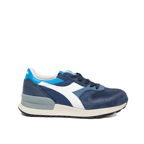 CONQUEST PIGSKIN SW BLUE EBONY SNEAKERS UOMO IN PELLE E TESSUTO
