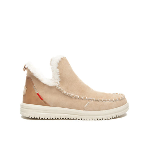 CAMDEN SUEDE TAN STIVALETTO DONNA IN PELLE