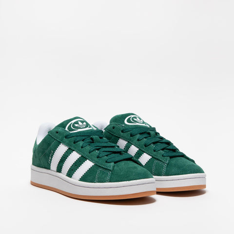 CAMPUS 00S DRKGRN/FTWWHT/OWHITE SNEAKERS UNISEX IN PELLE