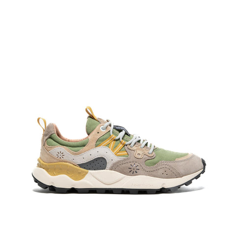 YAMANO 3 LIGHT BROWN MILITARE SNEAKERS UOMO IN PELLE