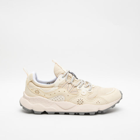 YAMANO 3 KAISO LIGHT BEIGE SNEAKERS UOMO IN PELLE