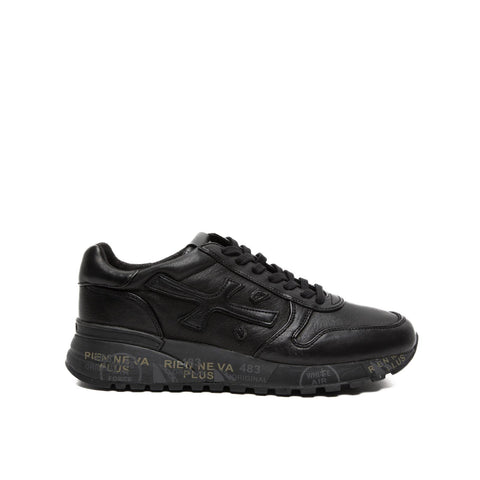 MICK BLACK 7108 SNEAKERS UOMO IN PELLE