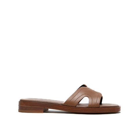 87P2 MOU CIABATTA DONNA IN PELLE