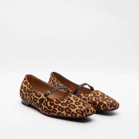 91S0 ANIMALIER  BALLERINA DONNA IN PELLE
