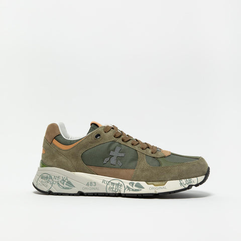 MASE VERDE SNEAKERS UOMO IN PELLE