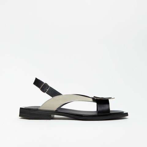 SC20 NERO SANDALO DONNA IN PELLE