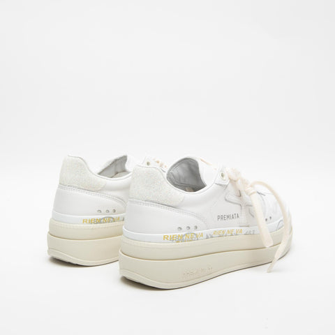 MICOL WHITE 7010 SNEAKERS DONNA IN PELLE