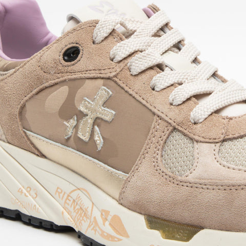 MASED BEIGE 7004 SNEAKERS DONNA IN PELLE