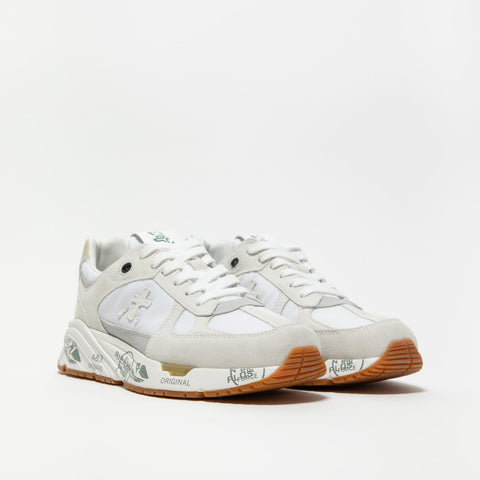 MASED BIANCO SNEAKERS DONNA IN PELLE
