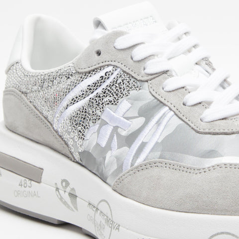 CASSIE GREY 7001 SNEAKERS DONNA IN PELLE