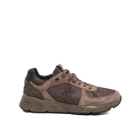 MASE BROWN 6875 SNEAKERS UOMO IN PELLE