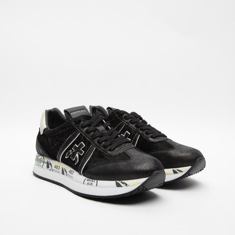 CONNY BLACK 6987 SNEAKERS DONNA IN PELLE
