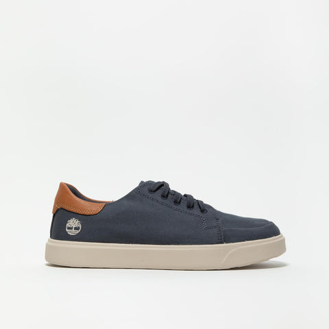 EMERSON STREET DARK BLUE CANVAS SNEAKERS UOMO IN TESSUTO