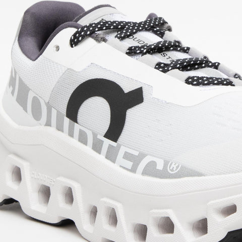 CLOUDMONSTER ALL WHITE SNEAKERS DONNA IN TESSUTO