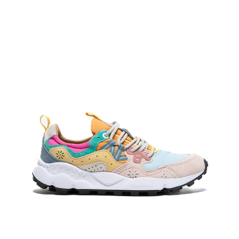 YAMANO 3 ROSE LIGHT BEIGE SNEAKERS DONNA IN PELLE