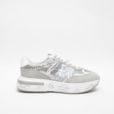 CASSIE GREY 7001 SNEAKERS DONNA IN PELLE