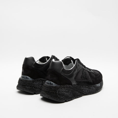 MASED BLACK 7094 SNEAKERS DONNA IN PELLE