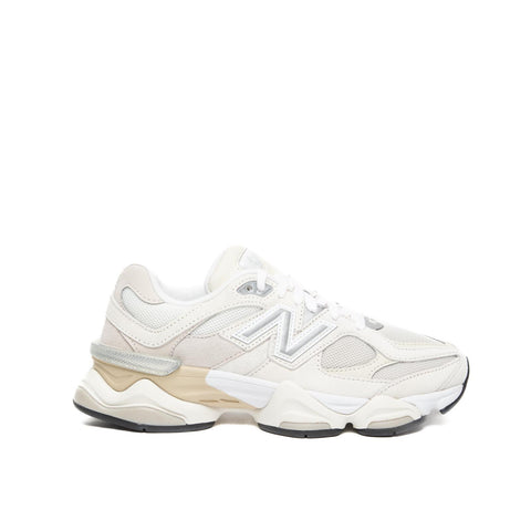 U9060WNB CREAM SNEAKERS DONNA IN PELLE
