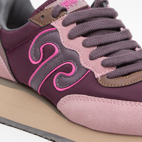 MASTER M517 PURPLE SNEKAERS DONNA IN PELLE
