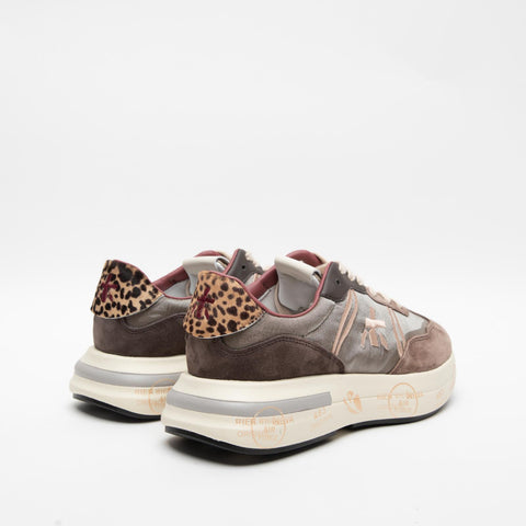 CASSIE BROWN 7003 SNEAKERS DONNA IN PELLE