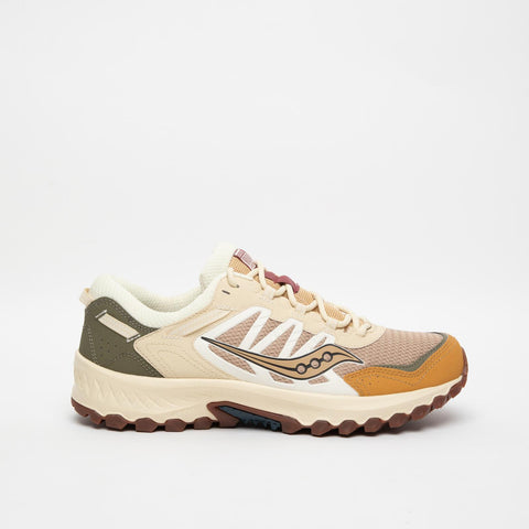 GRID PEAK TAN SNEAKERS UOMO IN TESSUTO