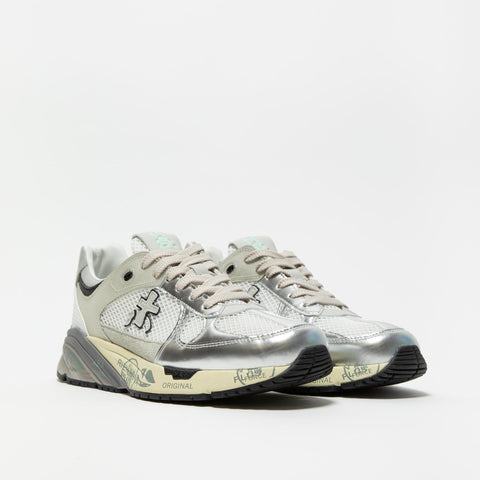 MASED ARGENTO SNEAKERS DONNA IN PELLE