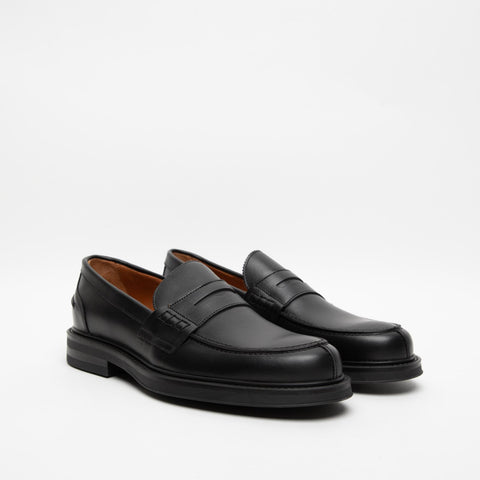 73N8 BLACK MOCASSINO UOMO IN PELLE