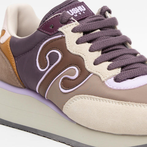 MASTER M508 BEIGE SNEAKERS DONNA IN PELLE