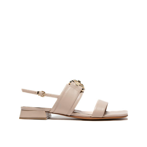 5312 NUDE SANDALO DONNA IN SIMILPELLE