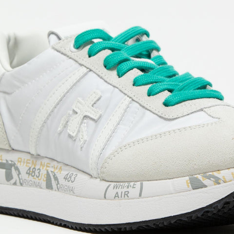 CONNY BIANCO SNEAKERS DONNA IN PELLE