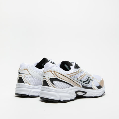 RIDE MILLENNIUM WHT GOLD BLACK SNEAKERS DONNA IN TESSUTO