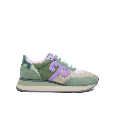 MASTER WOOL MW02 SNEAKERS DONNA IN PELLE  E TESSUTO