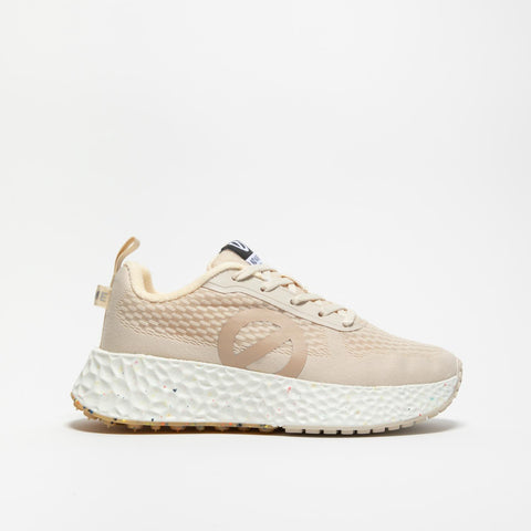 CARTER FLY BEIGE SNEAKERS DONNA IN TESSUTO