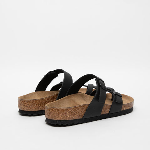 MAYARI BLACK UNISEX FLIP FLOPS IN BIRKO-FLOR