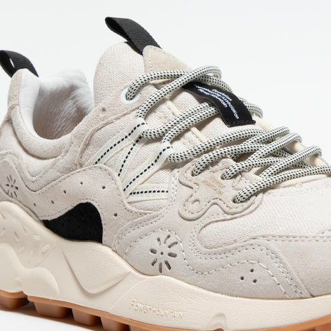 YAMANO 3 BEIGE SNEAKERS UOMO IN PELLE