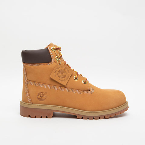 TIMBERLAND PREMIUM YELLOW STIVALETTO JUNIOR IN PELLE TB112909713 GIALLO TIMBERLAND 