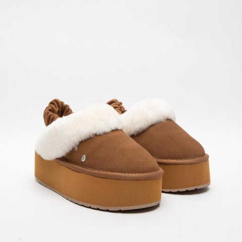 HARTZ CHESTNUT SANDALO DONNA IN PELLE