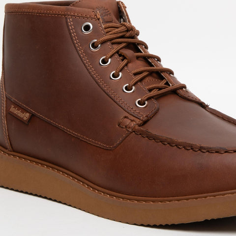 NEWMARKET BROWN STIVALETTO UOMO IN PELLE