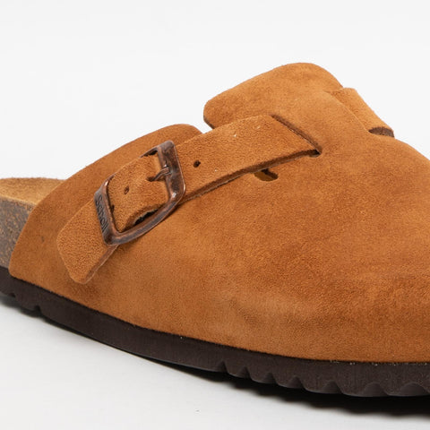 FEA BROWN SABOT DONNA IN PELLE