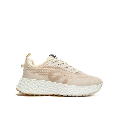 CARTER FLY BEIGE SNEAKERS DONNA IN TESSUTO