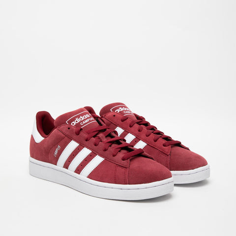 CAMPUS 2 CBURGU/FTWWHT/CBLACK SNEAKERS UNISEX IN PELLE