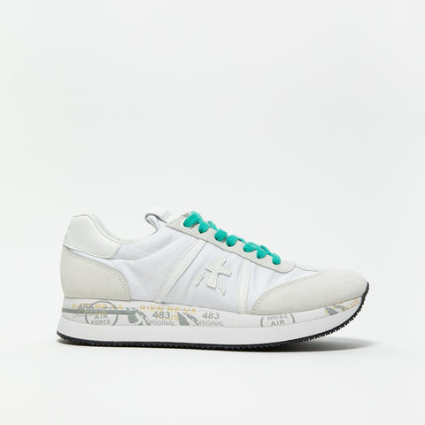 CONNY BIANCO SNEAKERS DONNA IN PELLE
