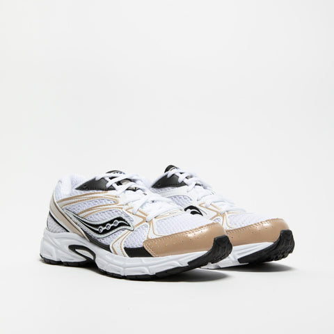 RIDE MILLENNIUM WHT GOLD BLACK SNEAKERS DONNA IN TESSUTO
