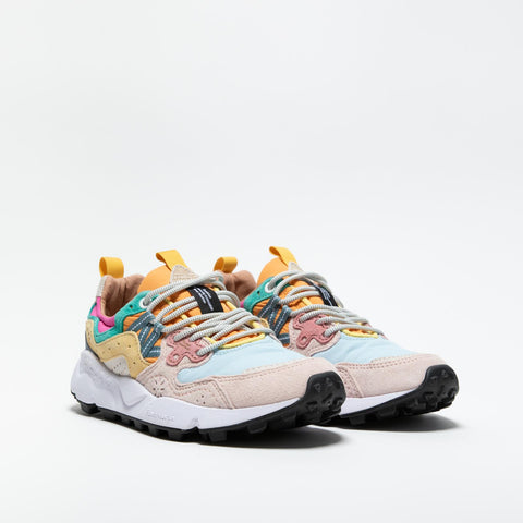 YAMANO 3 ROSE LIGHT BEIGE SNEAKERS DONNA IN PELLE